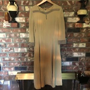 ✨ VINTAGE COTTAGE GIRL LONG DRESS✨